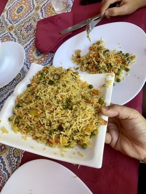 Arroz con vegetales  at Namaste in Talavera De La Reina