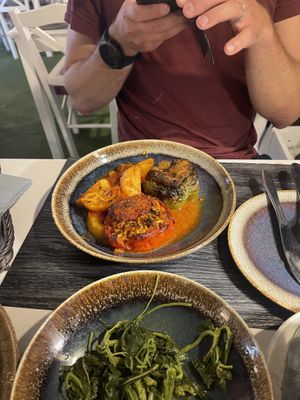   at O Petrinos  in Milos