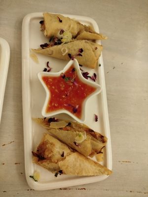 Rollitos de primavera at This is Bali in Ubud