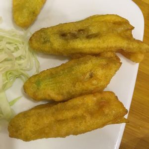 pumpkin flowers at Huong Sen - Bui Vien in Ho Chi Minh City