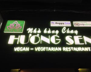 Bill board at Huong Sen - Bui Vien in Ho Chi Minh City