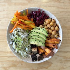 Buda Bowl, delicioso, nutritivo y abundante   at Hagamos Composta Café in Mexico City