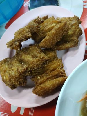 Fried Chicken - the best! at Nong J - ร้านน้องเจ in Phuket