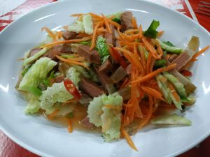 Pork Salad at Nong J - ร้านน้องเจ in Phuket