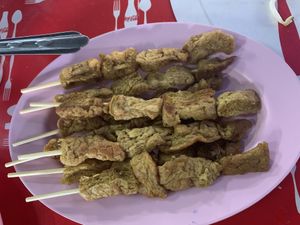 Satay Sticks at Nong J - ร้านน้องเจ in Phuket