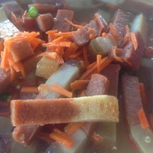 pork with sour sauce (so real it's scary) at Nong J - ร้านน้องเจ in Phuket