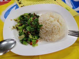 Chou kale at Nong J - ร้านน้องเจ in Phuket