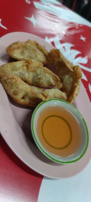 Fried dumplings at Nong J - ร้านน้องเจ in Phuket