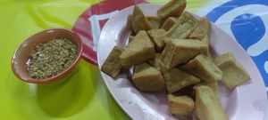 Fried tofu at Nong J - ร้านน้องเจ in Phuket