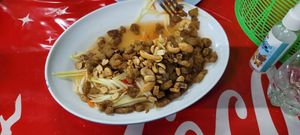 Catfish salad at Nong J - ร้านน้องเจ in Phuket