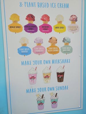 Vegan menu   at Sunny & Sunshine in Bath