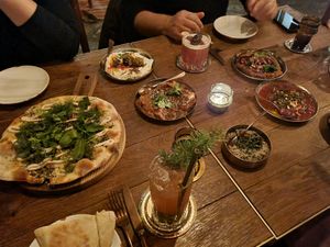 Selection of dishes (not everything is vegan but all of it vegetarian) at CERVO Mountain Resort in Zermatt