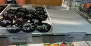 two (one sold out) vegan options   at Beach Sweets in San Diego