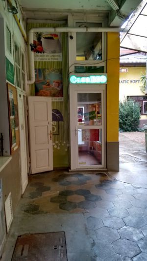 CasaBIO corridor entrance at CasaBIO in Cluj-napoca
