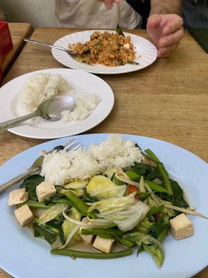 Stir Fry Vegetables at Maturot in Bangkok