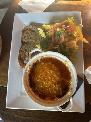 Vegan moussaka   at Bridge Hotel  in Cockermouth