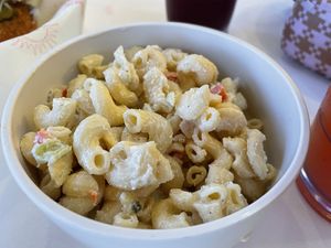 Mac salad  at Hey Sunshine Kitchen in Culver City