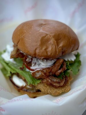 Crispy Chicken Sandwich   at Hey Sunshine Kitchen in Culver City