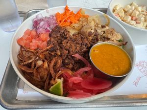 Hearty Beef Crumble at Hey Sunshine Kitchen in Culver City