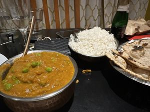 Aloo matar   at Taaj Indian Restaurant & Cafe in Nelson