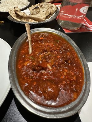 Manchurian vegetable  at Taaj Indian Restaurant & Cafe in Nelson