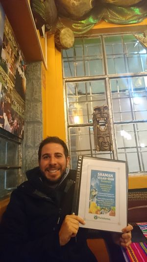 Menu at Shaman Restaurant in Cusco