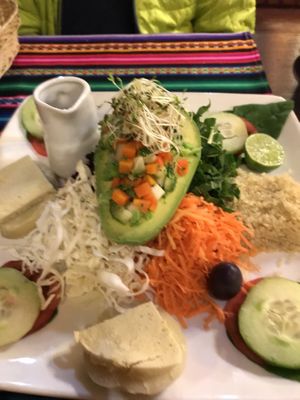 Appetizer at Shaman Restaurant in Cusco