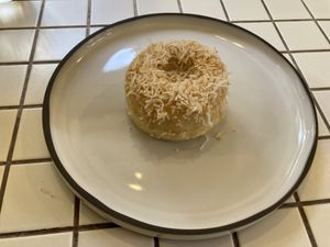 Coconut donut   at Purna Eat & Studio in Fujisawa