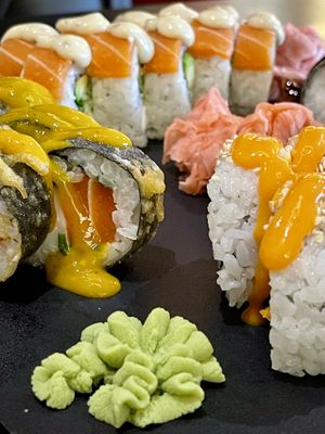   at Sushi Plaza in Haabneeme