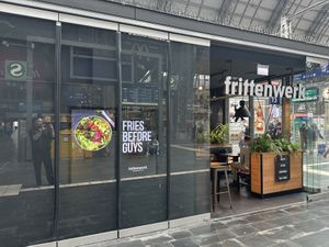 Entrance.  at Frittenwerk - Frankfurt Hbf in Frankfurt
