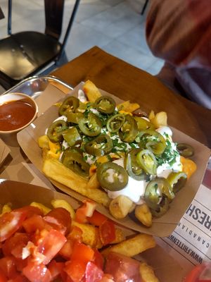 Veggie chilli cheese at Frittenwerk in Mannheim