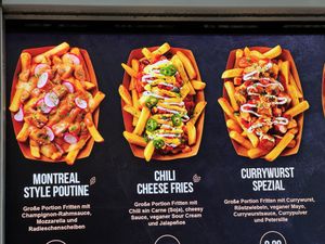 menu  at Frittenwerk - Hbf Münster in Muenster