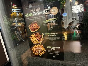 vegan sausage  at Frittenwerk - Bolzstraße in Stuttgart