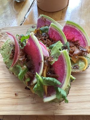 ✨The Most Fancy Avocado Toast in the World ✨  at The Butcher's Daughter - Nolita in New York City