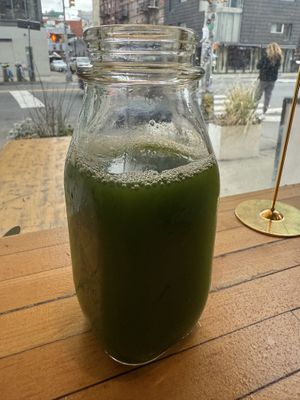 Green Juice #Veganuary at The Butcher's Daughter - Nolita in New York City