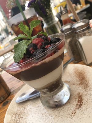 Vegan tiramisu  at The Butcher's Daughter - Nolita in New York City