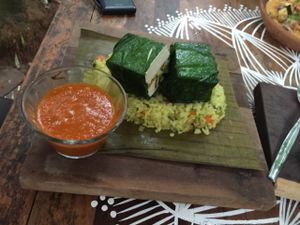 Momo Tofu at Restaurare in Tulum