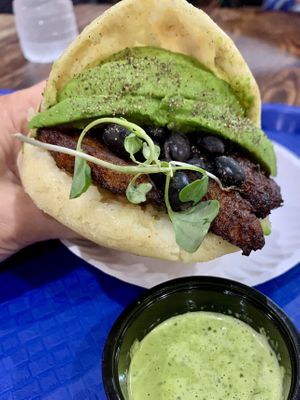 Vegan Arepa  at Full Arepa in Louisville