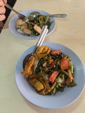   at Vegan Thai Food Stalls in Bangkok