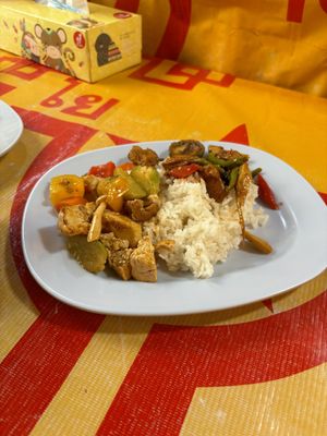   at Vegan Thai Food Stalls in Bangkok