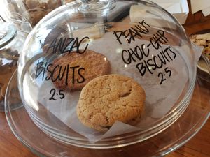 Little snacks at Crumbs Organic Bakehouse in Kensington