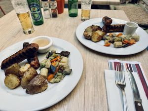 Grilled Beyond Meat Sausage   at Coogi's Pizzeria & Bistrot in Mdina