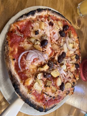 Lovely little restaurant with a great selection of vegan dishes and gluten free options. Very helpful and friendly and the food was gorgeous.  at Coogi's Pizzeria & Bistrot in Mdina