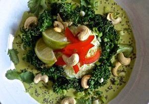 superfood salad at The Courtyard Cafe in Biggleswade