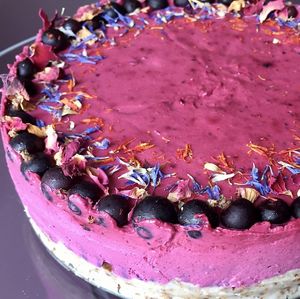 raw cake at The Courtyard Cafe in Biggleswade