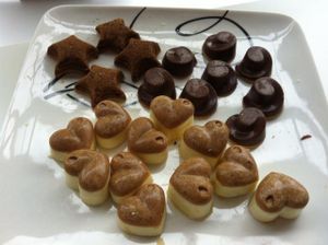 Handmade raw organic chocolates at The Courtyard Cafe in Biggleswade