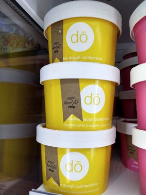 They have a vegan cookie dough in their to-go case at 16 Handles  in Naples