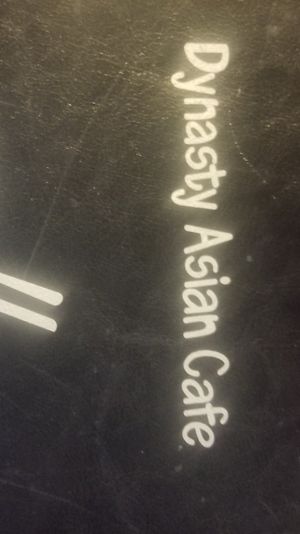 Menu at Dynasty Asian Cafe in Crossville