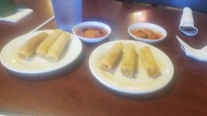 Spring rolls at Dynasty Asian Cafe in Crossville