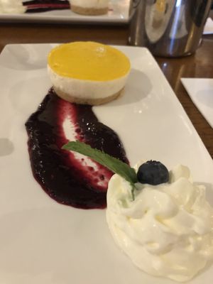 Lemon cheese cake   at Madigan's in Inishmor